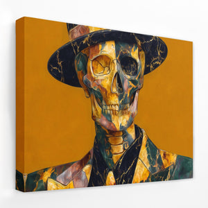 Dapper Death Portrait - Luxury Wall Art