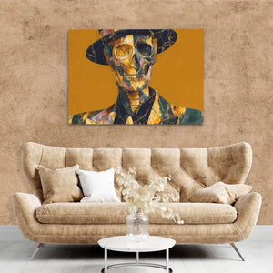 Dapper Death Portrait - Luxury Wall Art