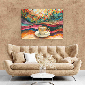 Dawn's Delight - Large Maximalist Canvas Print