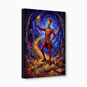 Death's Fortune โ death's fortune angled flush print