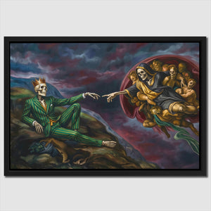 Death Sistine Moment - Luxury Wall Art