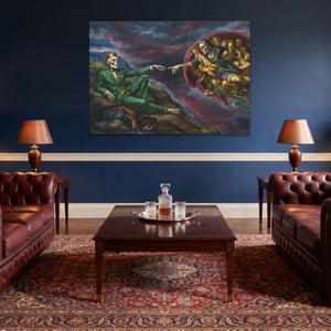 Death Sistine Moment — Death Sistine Moment Lounge Wall Land 108