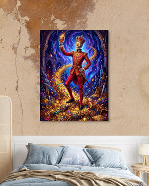Death's Fortune - Luxury Wall Art