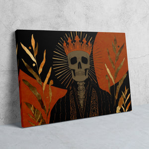 Deaths Golden Crown - Luxury Wall Art
