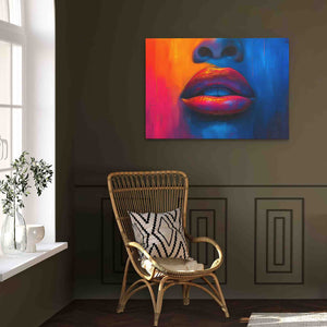Deep Blue - Large Canvas Print