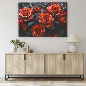 Deep Rose - Luxury Wall Art