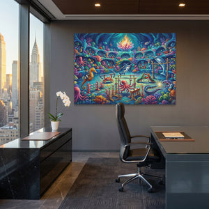 Deep Sea Olympics - Luxury Wall Art
