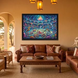 Deep Sea Olympics - Luxury Wall Art