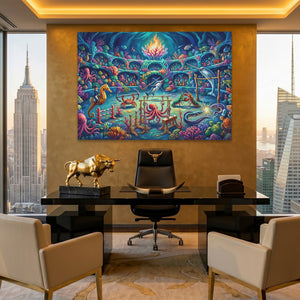Deep Sea Olympics - Luxury Wall Art