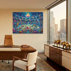 Deep Sea Olympics - Luxury Wall Art