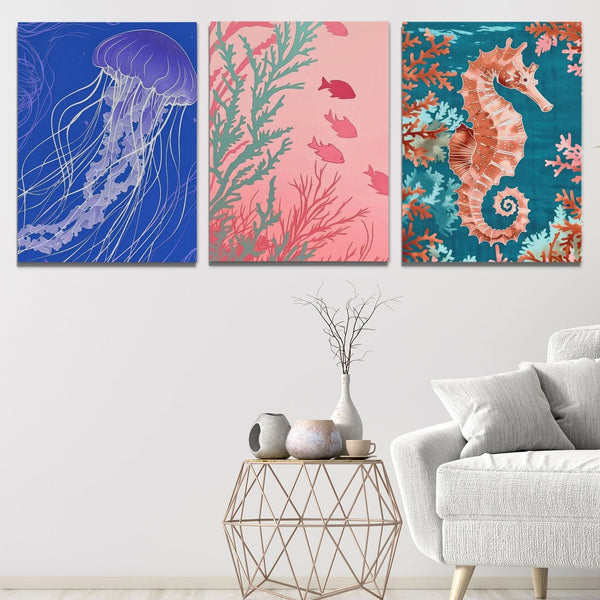 Deep Sea Wonders in a room