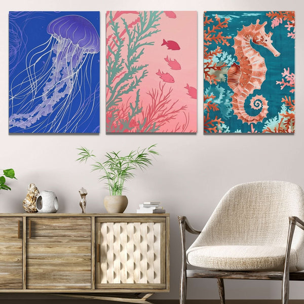 Deep Sea Wonders in a room