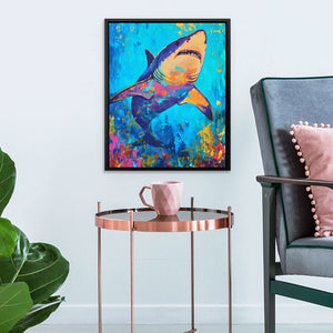 Deep Terror Shark - Luxury Wall Art