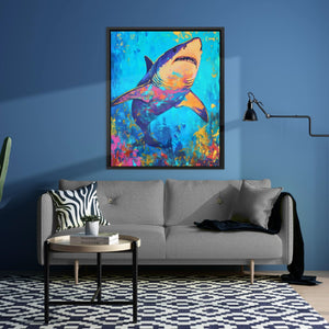 Deep Terror Shark - Luxury Wall Art