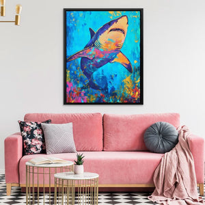 Deep Terror Shark - Luxury Wall Art