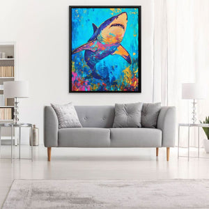 Deep Terror Shark - Luxury Wall Art