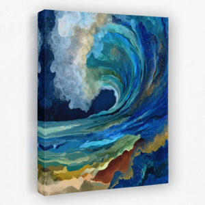 Deep Wave Breaking - Luxury Wall Art