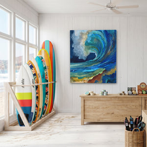Deep Wave Breaking - Luxury Wall Art
