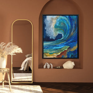 Deep Wave Breaking - Luxury Wall Art