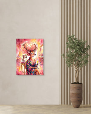 Deer's Styling Session — deer's styling session psd plant wall right 1port flush print