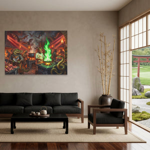 Demons Hellfire Chef — Demons Hellfire Chef Japanese Garden Land 37