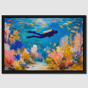 Depths of Paradise - Luxury Wall Art