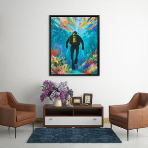 Depths to Light - Luxury Wall Art