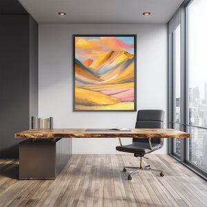 Deserts Golden Breath - Luxury Wall Art