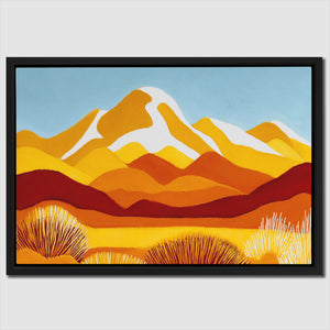 Deserts Golden Hour - Luxury Wall Art