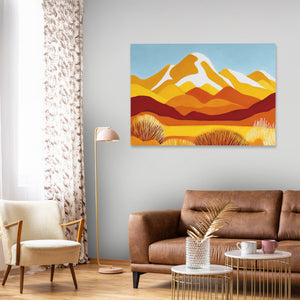 Deserts Golden Hour - Luxury Wall Art