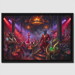 Devil's Night Club — Devil's Night Club Close Up Landscape 8