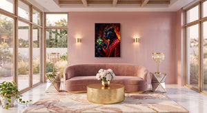 Devilish Panther - Luxury Wall Art
