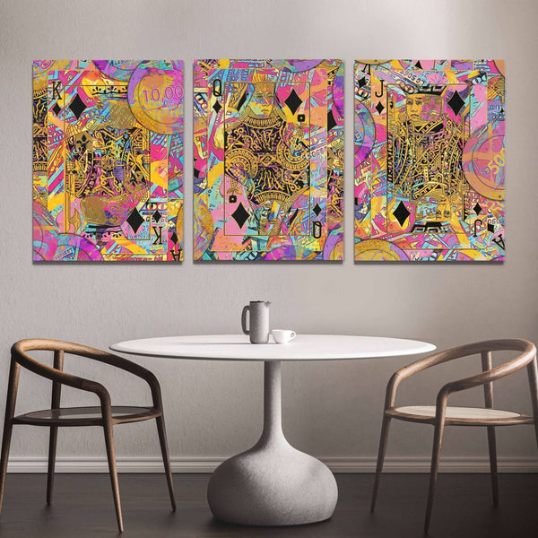 Diamond Royalty 3 Piece Set in a room