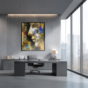 Digital Ruins Cascade - Luxury Wall Art