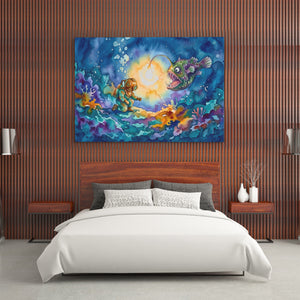Diver Lantern Discovery โ Diver Lantern Discovery Wood Bedroom Landscape 202