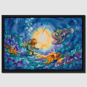 Diver Lantern Discovery โ Diver Lantern Discovery Close Up Landscape 10