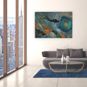 Divers Azure Dream - Luxury Wall Art
