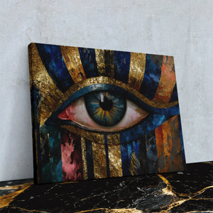 Divine Eye Sunburst - Luxury Wall Art