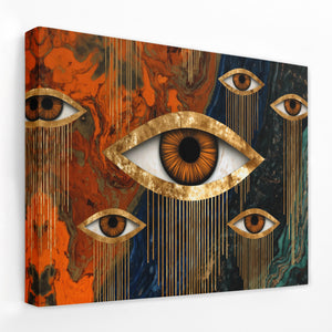 Divine Watchers Assembly - Luxury Wall Art