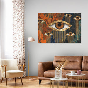 Divine Watchers Assembly - Luxury Wall Art