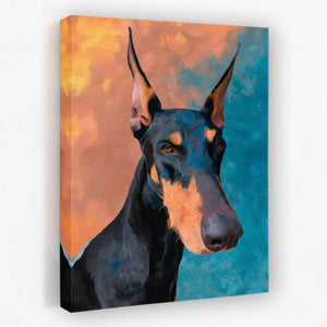 Doberman Sunset Watch