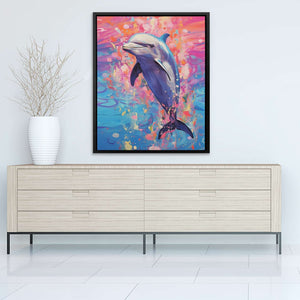 Dolphins Dance - Luxury Wall Art