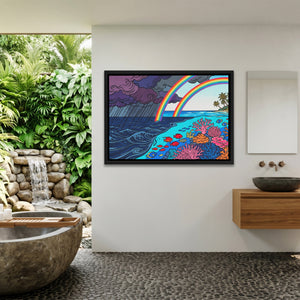 Double Rainbow Reef — Double Rainbow Reef Outdoor Bathroom Land 157
