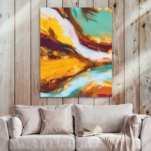 Dragon Earthen Flow - Luxury Wall Art