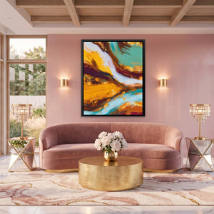 Dragon Earthen Flow - Luxury Wall Art