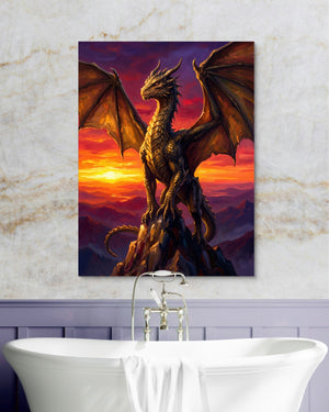 Dragon Summit Watch - Luxury Wall Art