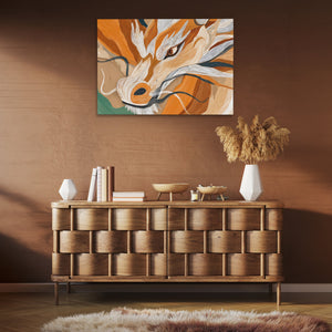 Dragons Amber Eye - Luxury Wall Art