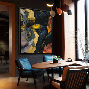 Dragon's Electric Eye - Luxury Wall Art