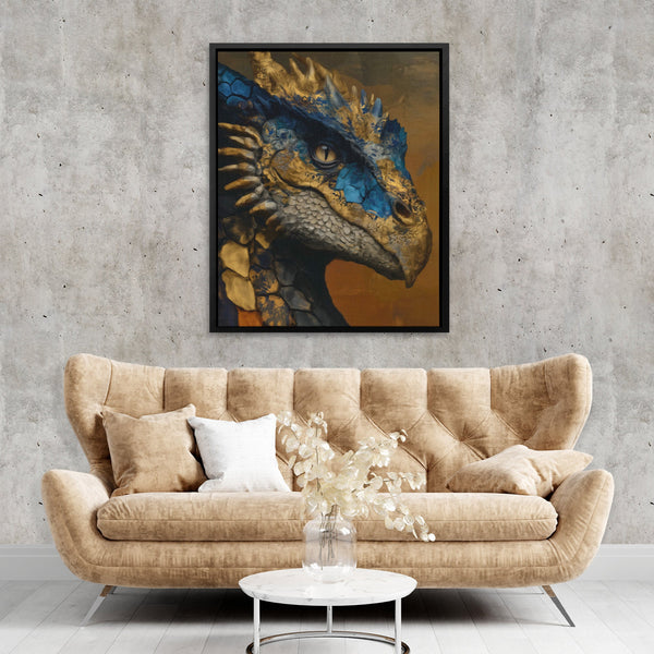 Dragon's Sapphire Crown in a room