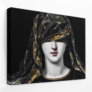 Draped Woman Mystique — Draped Woman Mystique Landscape Side View Mirror Wrap 144